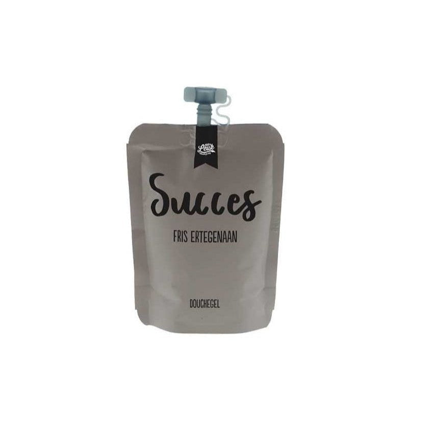 100% leuk : mini douchegel - succes fris ertegenaan