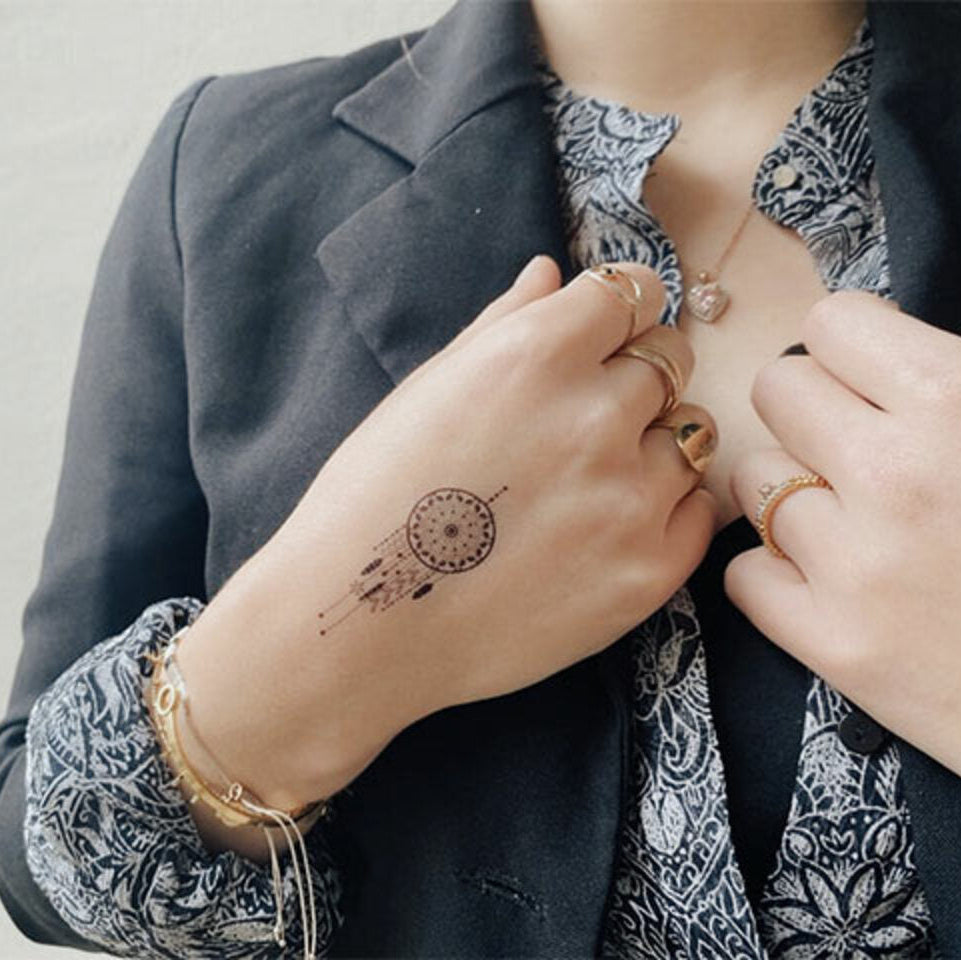 Sioou : tijdelijke tattoo - dromen vanger (5 stuks)