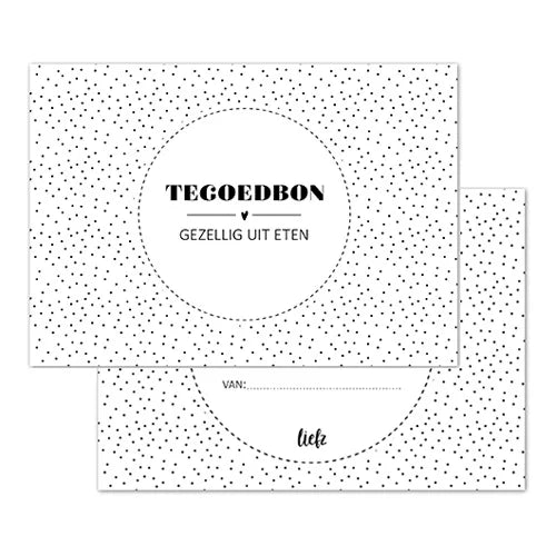 Liefz : tegoedbon - gezellig uit eten