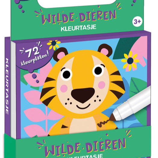 Neem mij mee : het wilde dieren kleurtasje
