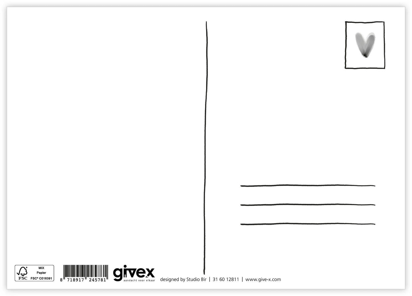 Give-x : studio bir -gewoon omdat ik van je hou