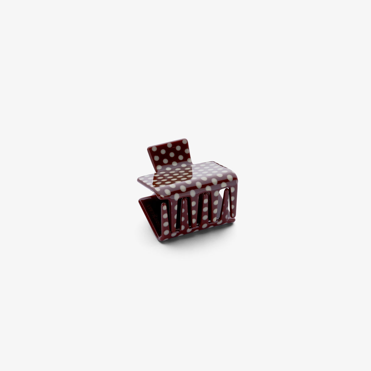 Liet en joliet : haarklem - bruin polka dots