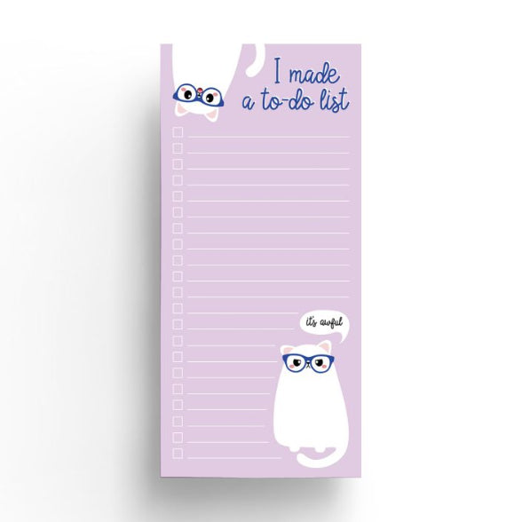 Studio inktvis : notitieblok - I made a to-do-list