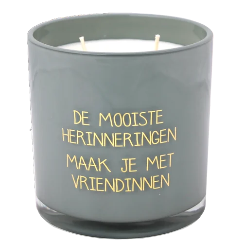 My flame : geurkaars de mooiste herinneringen maak je met vriendinnen - jasmine luxe