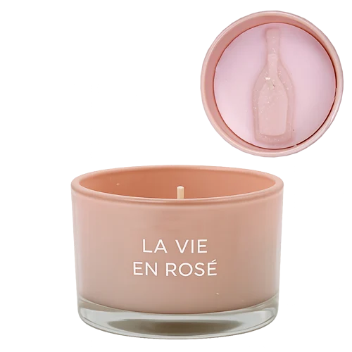 My flame : geurkaars la vie en rosé - green tea time