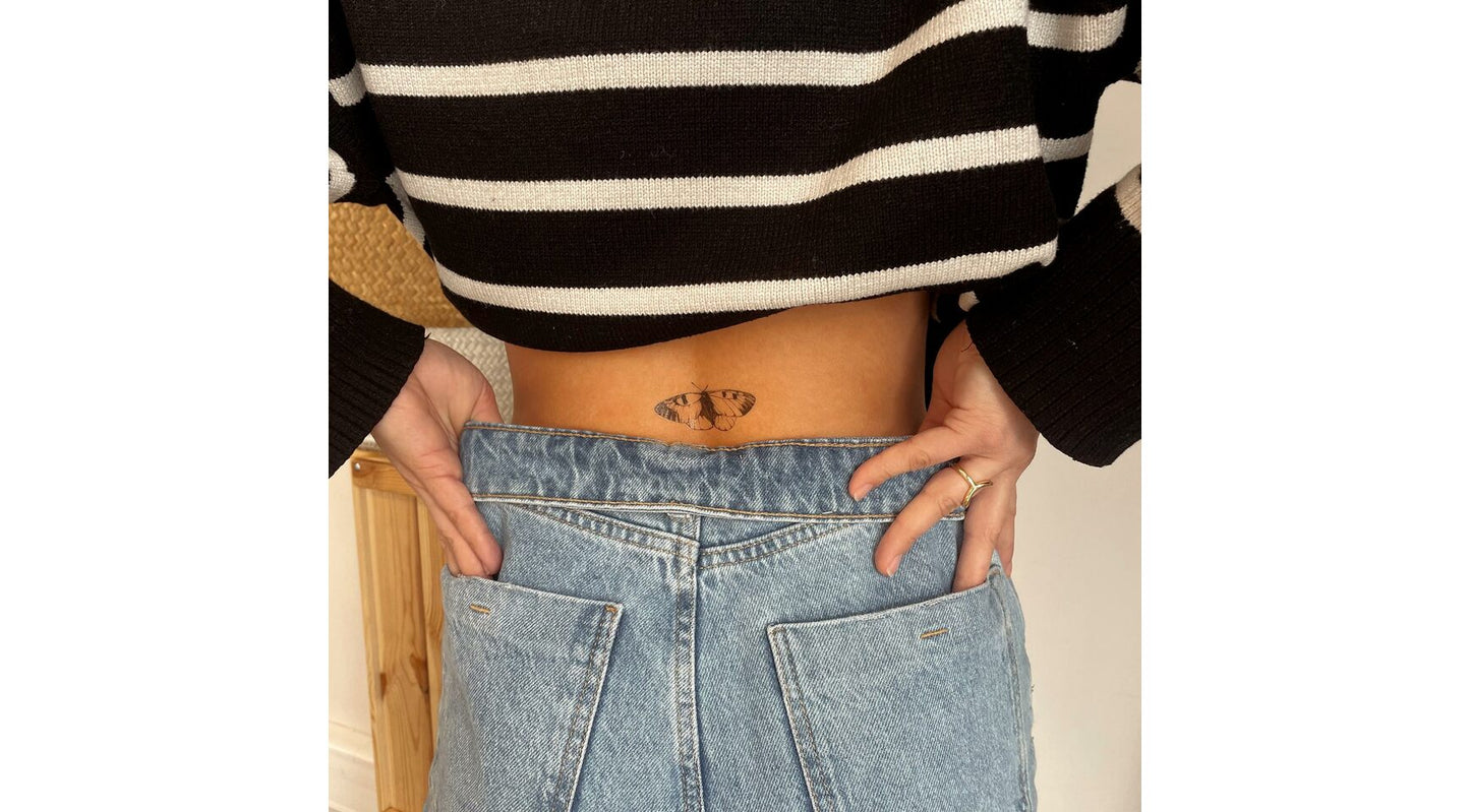 Sioou : tijdelijke tatto - vlinder (5stuks)
