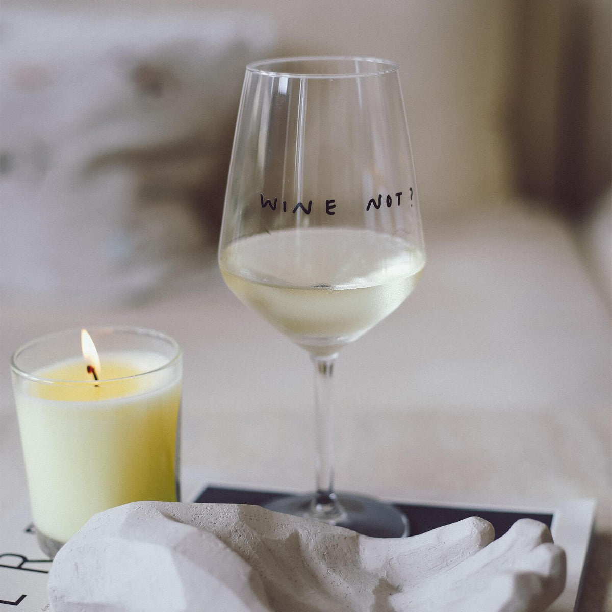 Selekkt - glas - wine not?