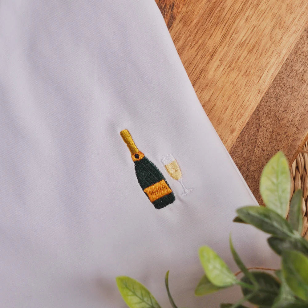 Just un t shirt : champagne - wit