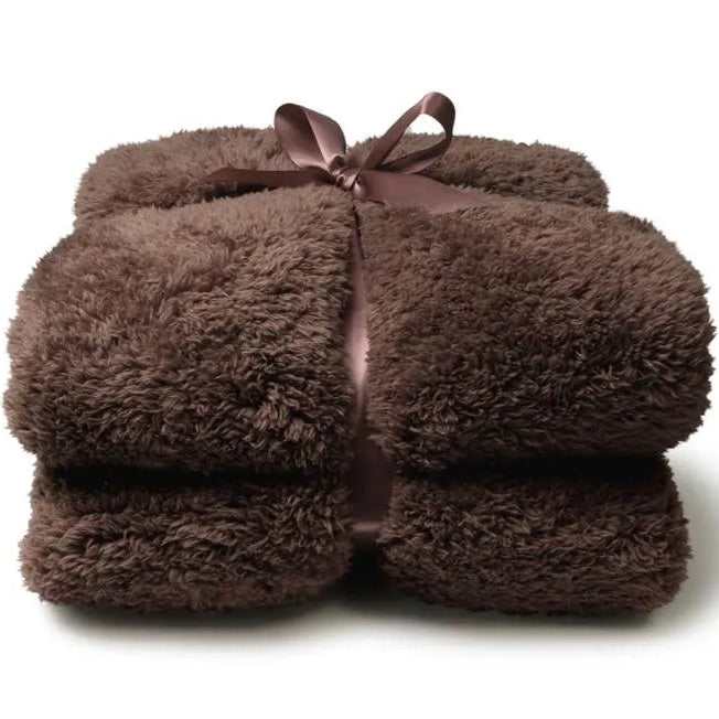 Unique living : deken - taupe