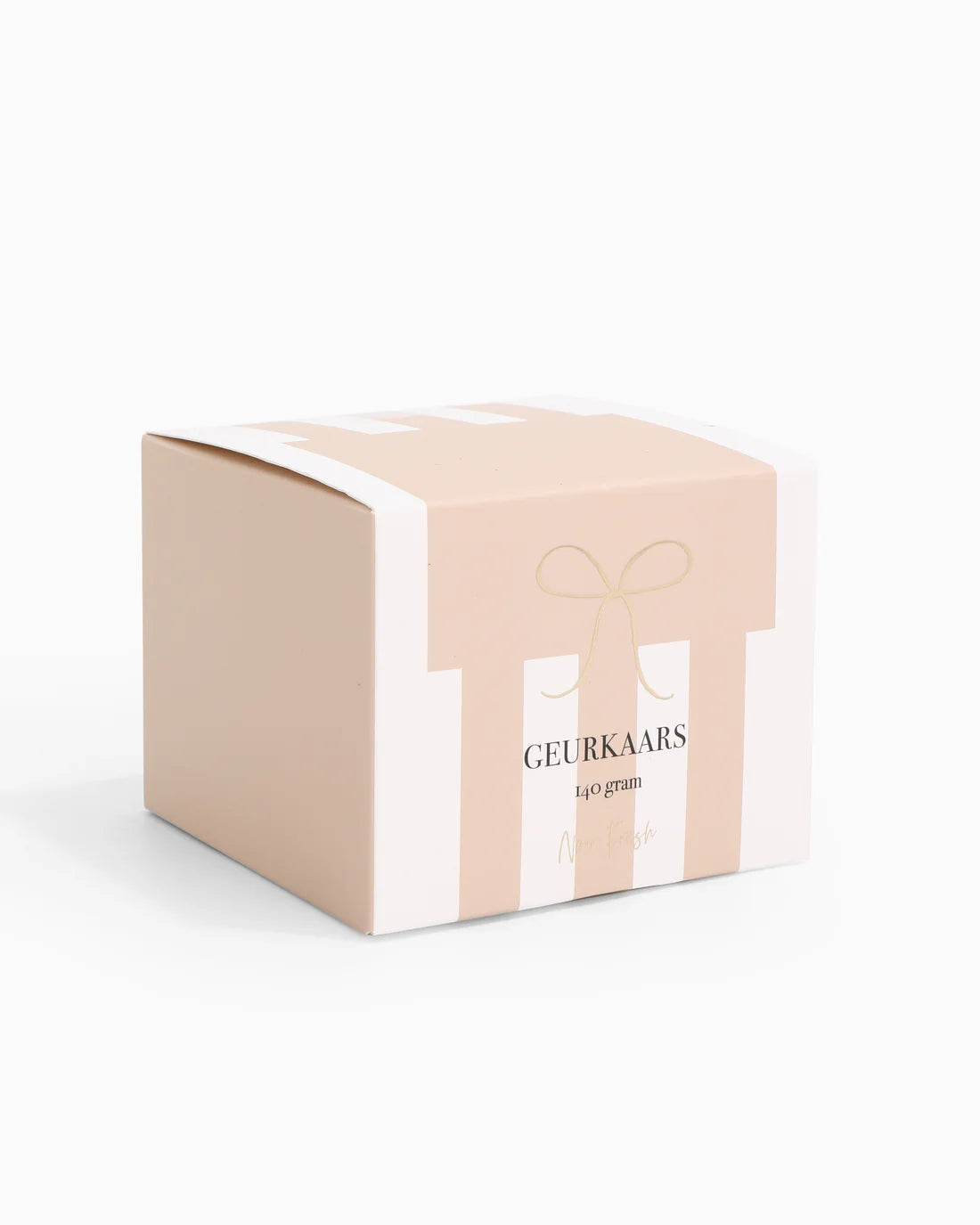 Stationary & gift : geurkaars - beige keramiek