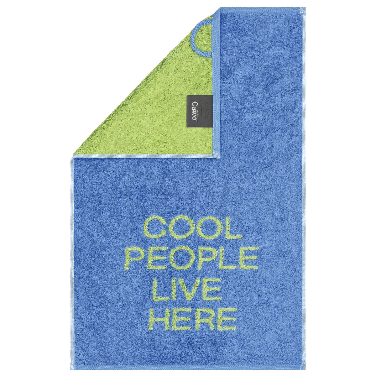 Cawö : badstof  handdoek - cool people live here