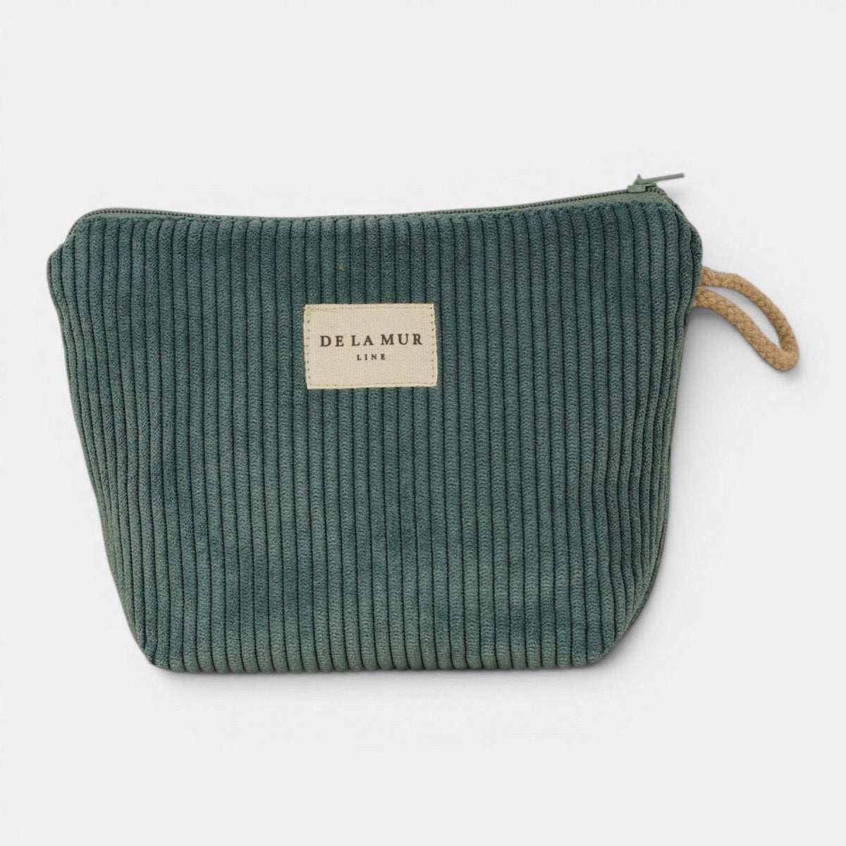 De la mur line : beauty bag klein - jade - jadegroen