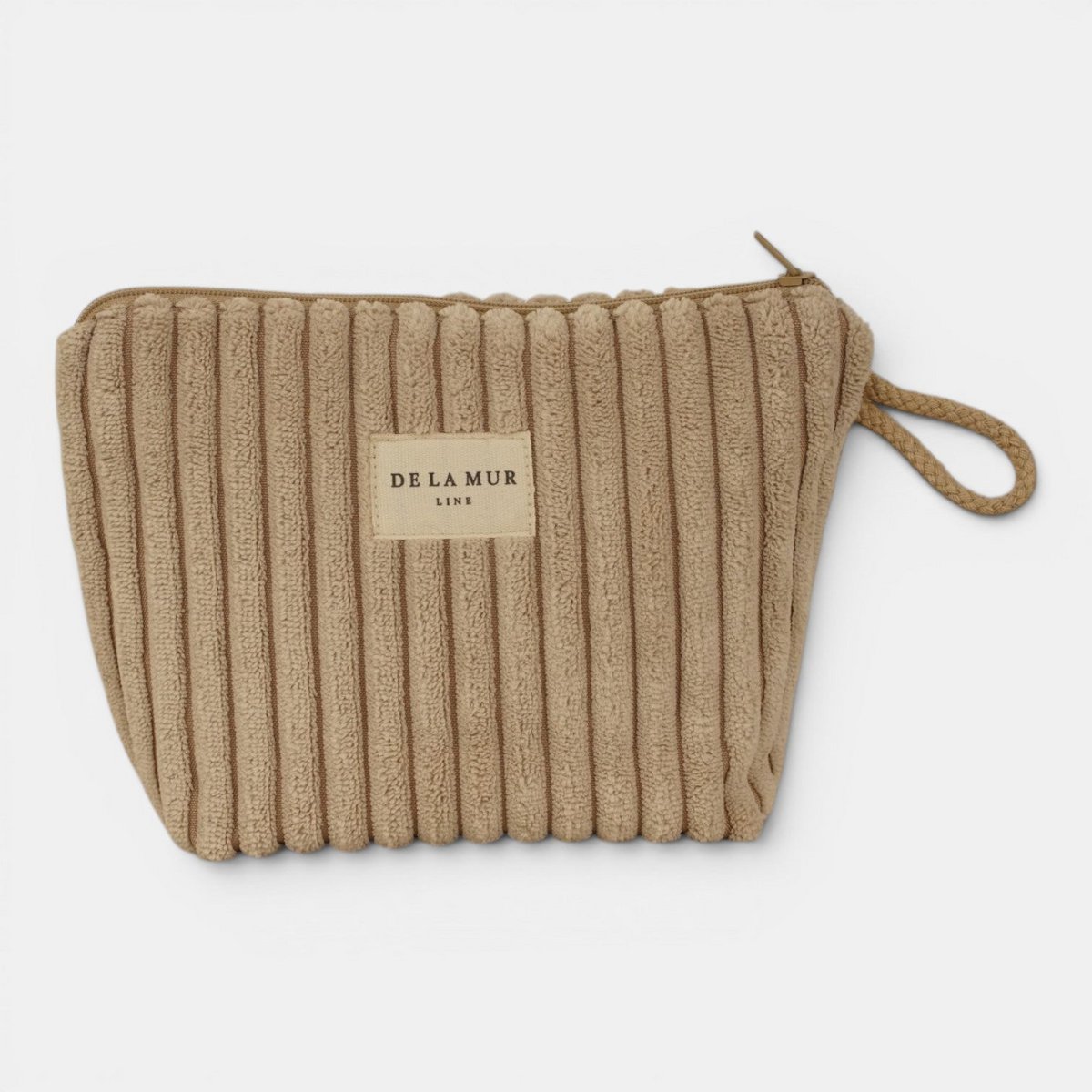 De la mur line : beauty bag klein - moka - beige