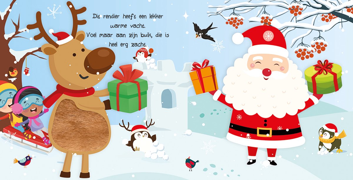 Lantaarn publisher : vingerpopboekje - het geheim van de kerstman