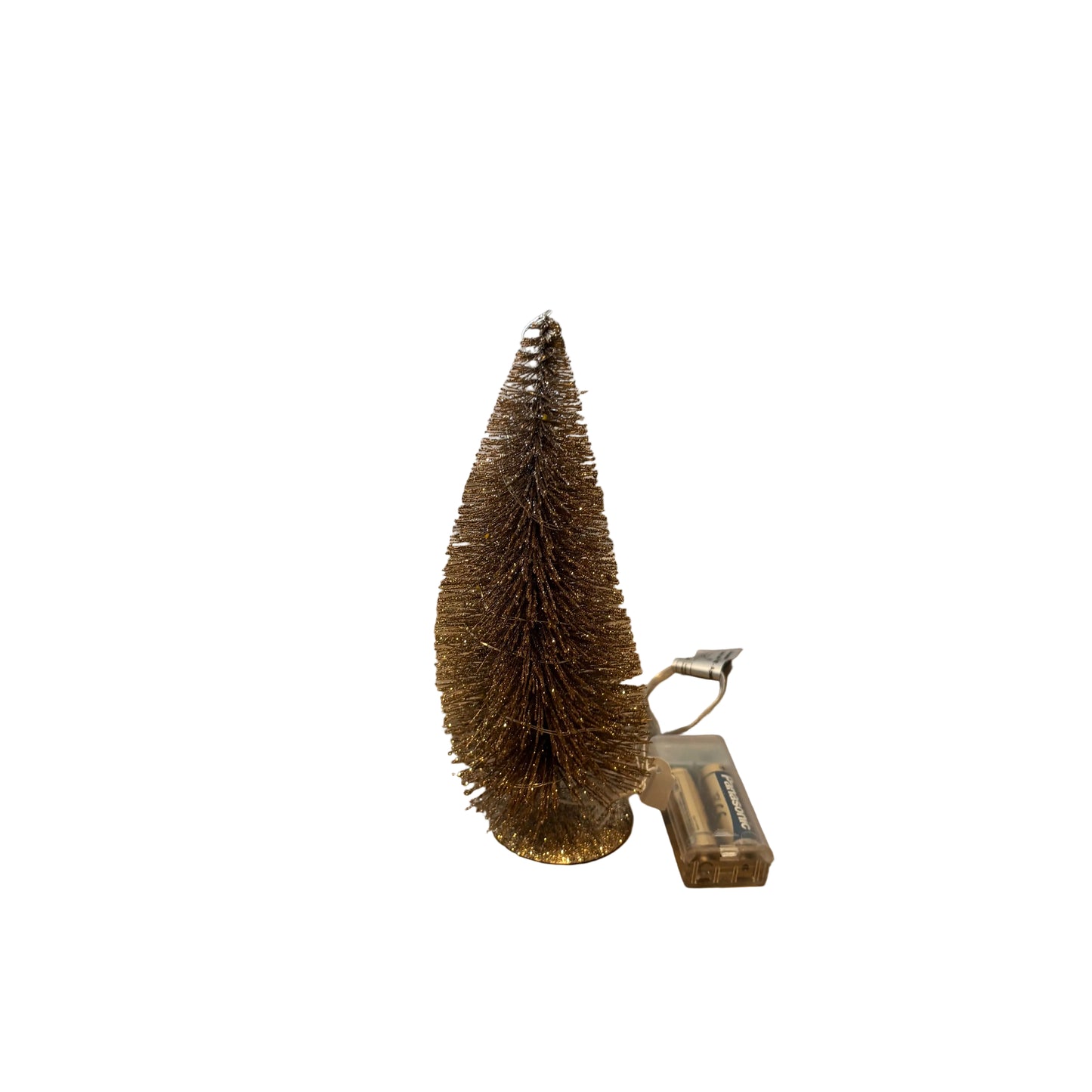 Countryfield : gouden kerstboom met lichtjes