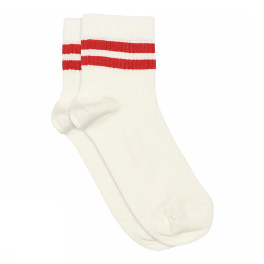 MP woman : aida short socks - tomato