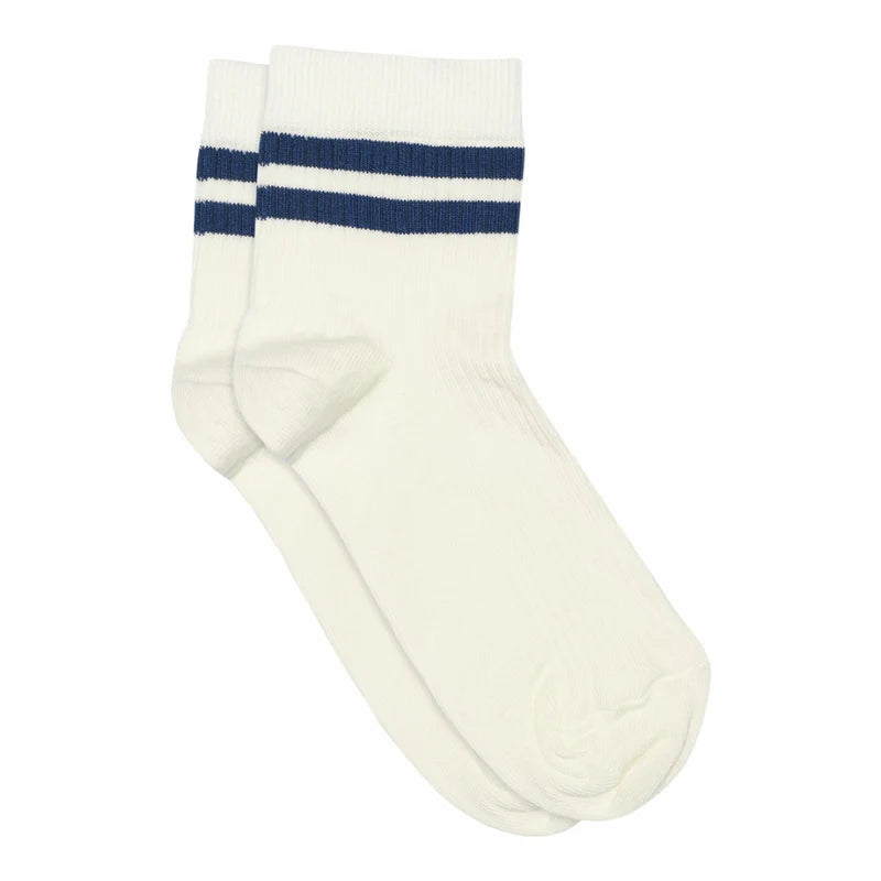 MP woman : aida short socks - true blue