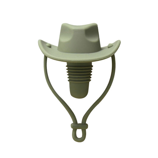 Wijnstop : cowboyhoed - kaki