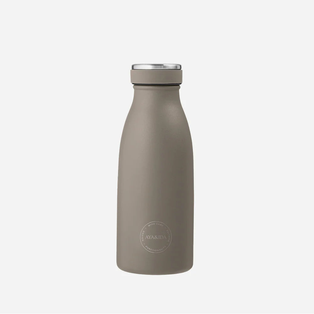 Aya&Ida : drinking bottle 350ml - driftwood