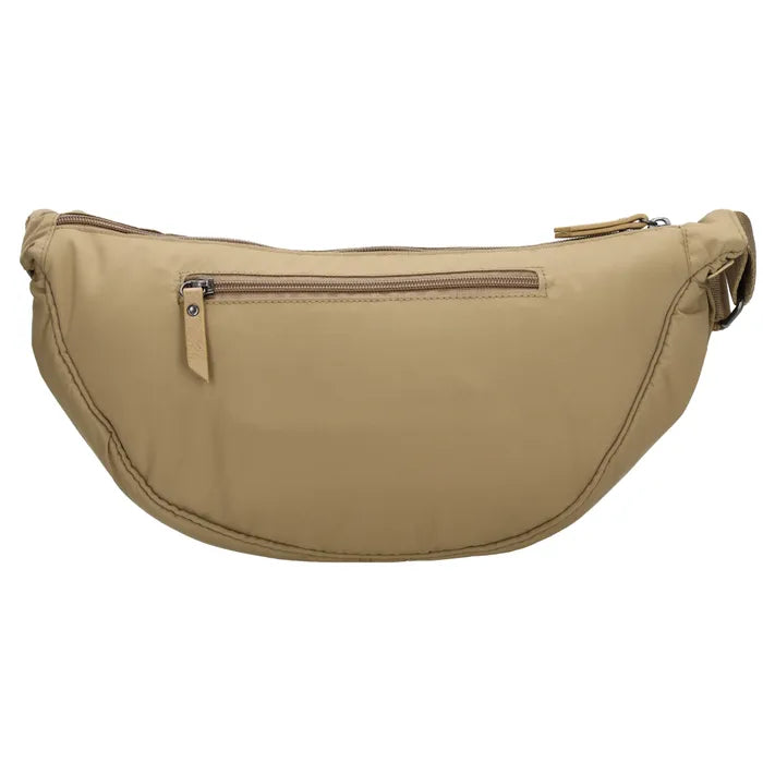 Beagles : crossbodytas in stof - taupe