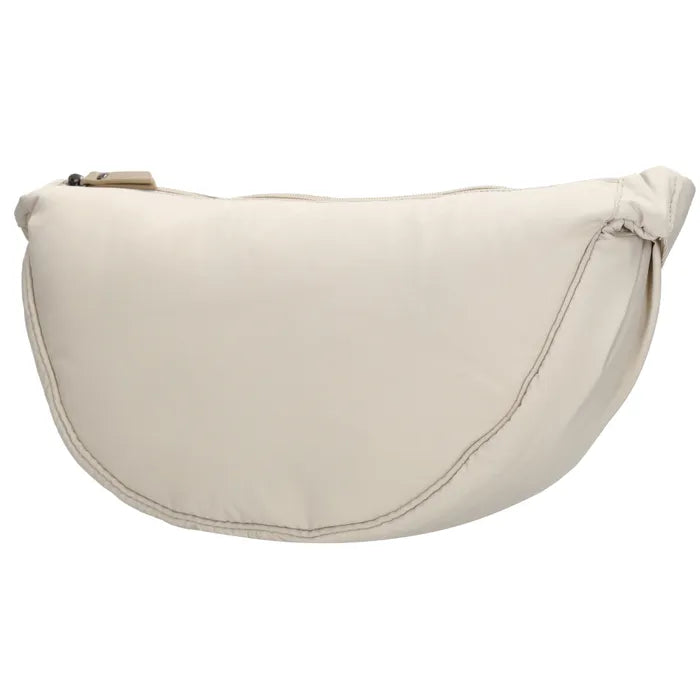 Beagles : crossbodytas in stof - crème