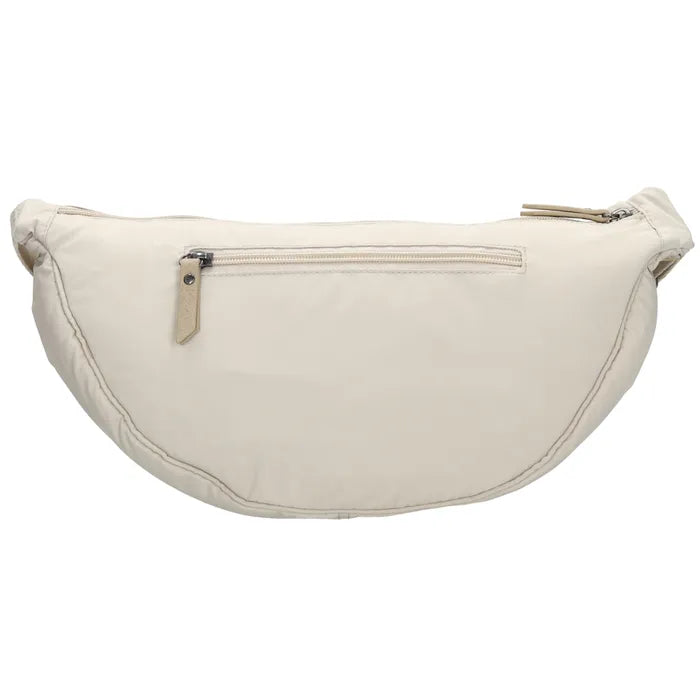 Beagles : crossbodytas in stof - crème