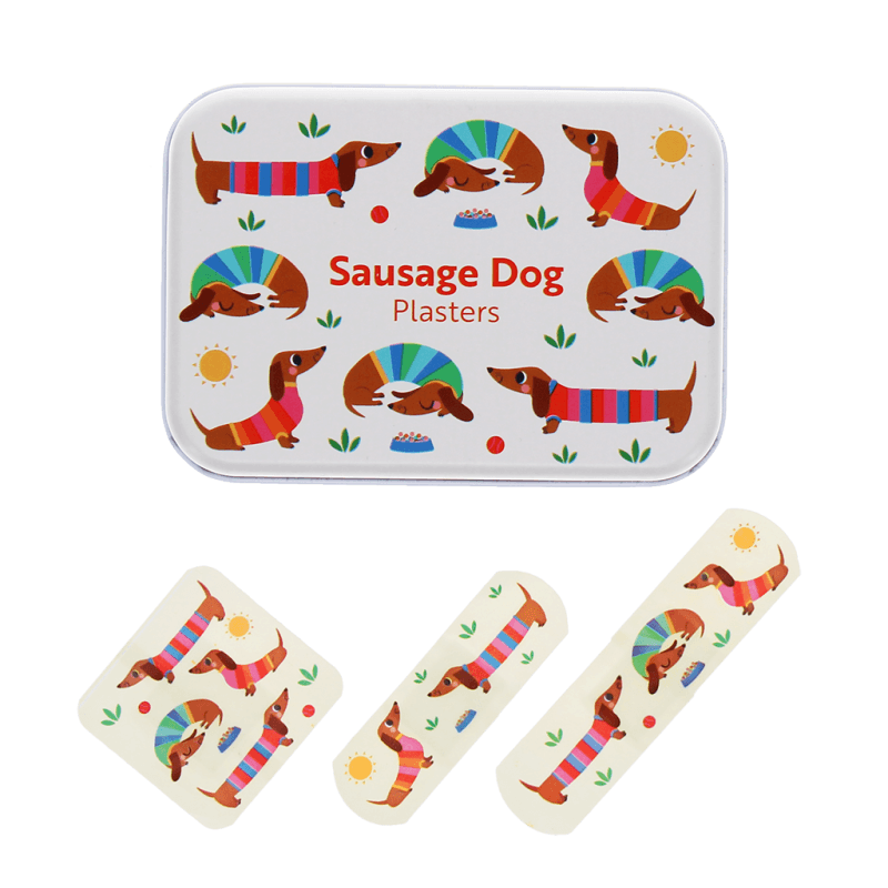 Rex london : pleisters - sausage dog