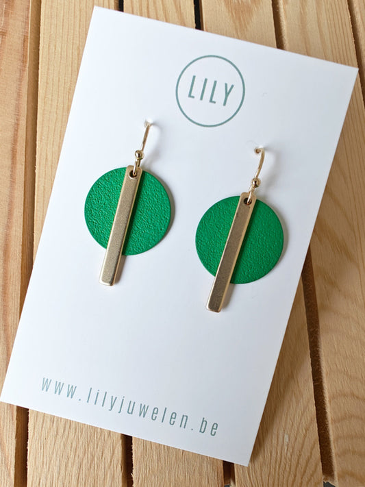 Lily : oona - grasgroen/goud