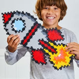 Plus plus : puzzelen op nummer - raket