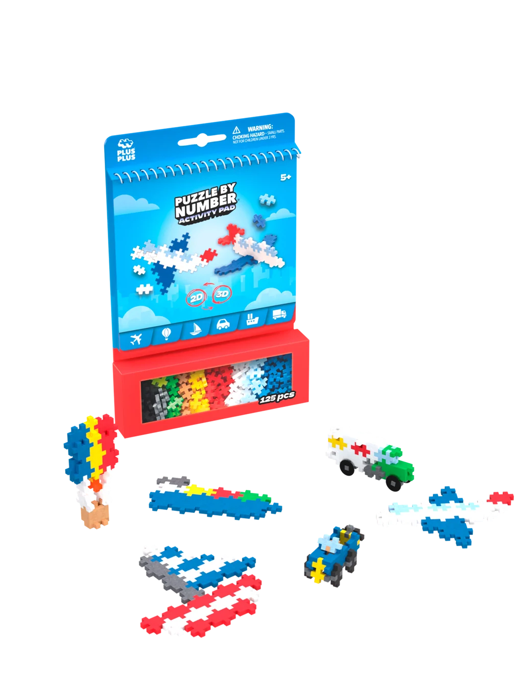 Plus plus : puzzelen op nummer - transport