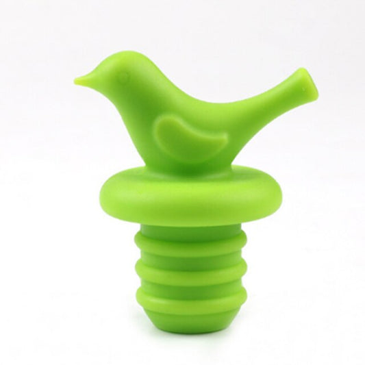 Wijnstop : vogel - groen