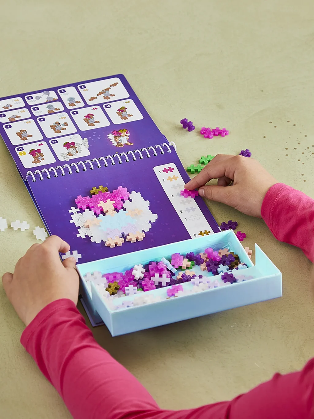 Plus plus : puzzelen op nummer - betoverend bos