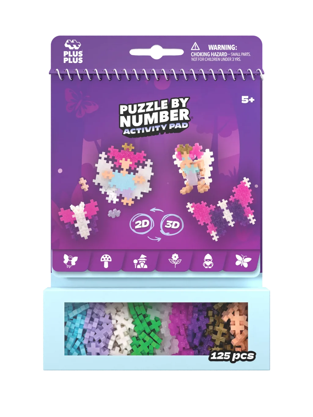 Plus plus : puzzelen op nummer - betoverend bos