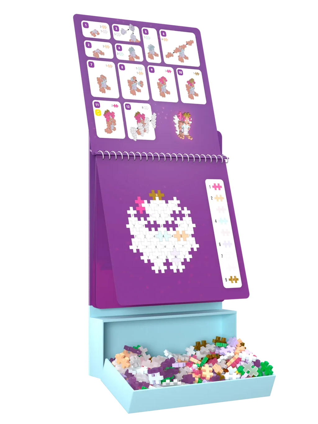 Plus plus : puzzelen op nummer - betoverend bos
