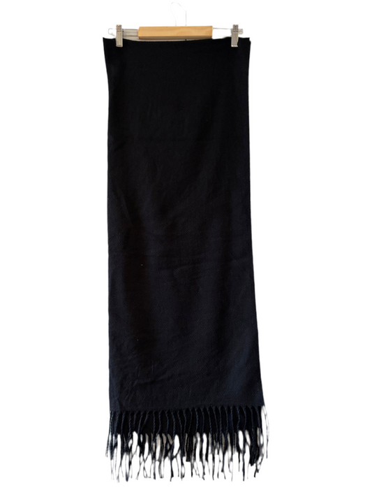 Sjaal unisex : zwart