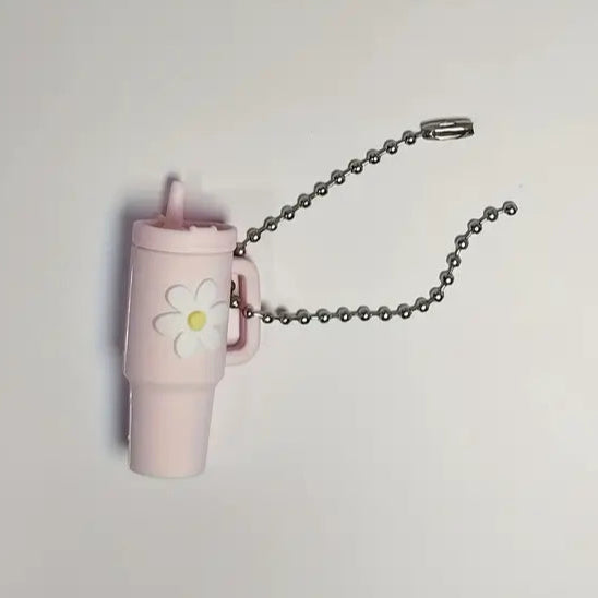 Sleutelhanger : tumbler - roze