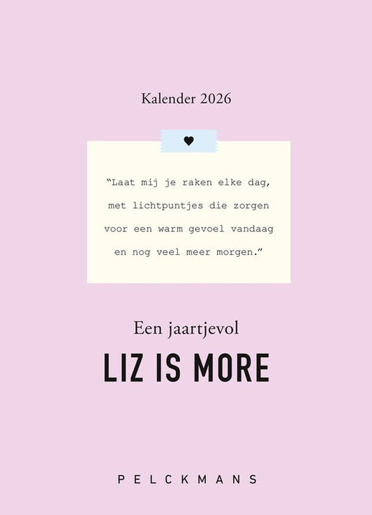 Liz is more : een jaartje vol Liz is more