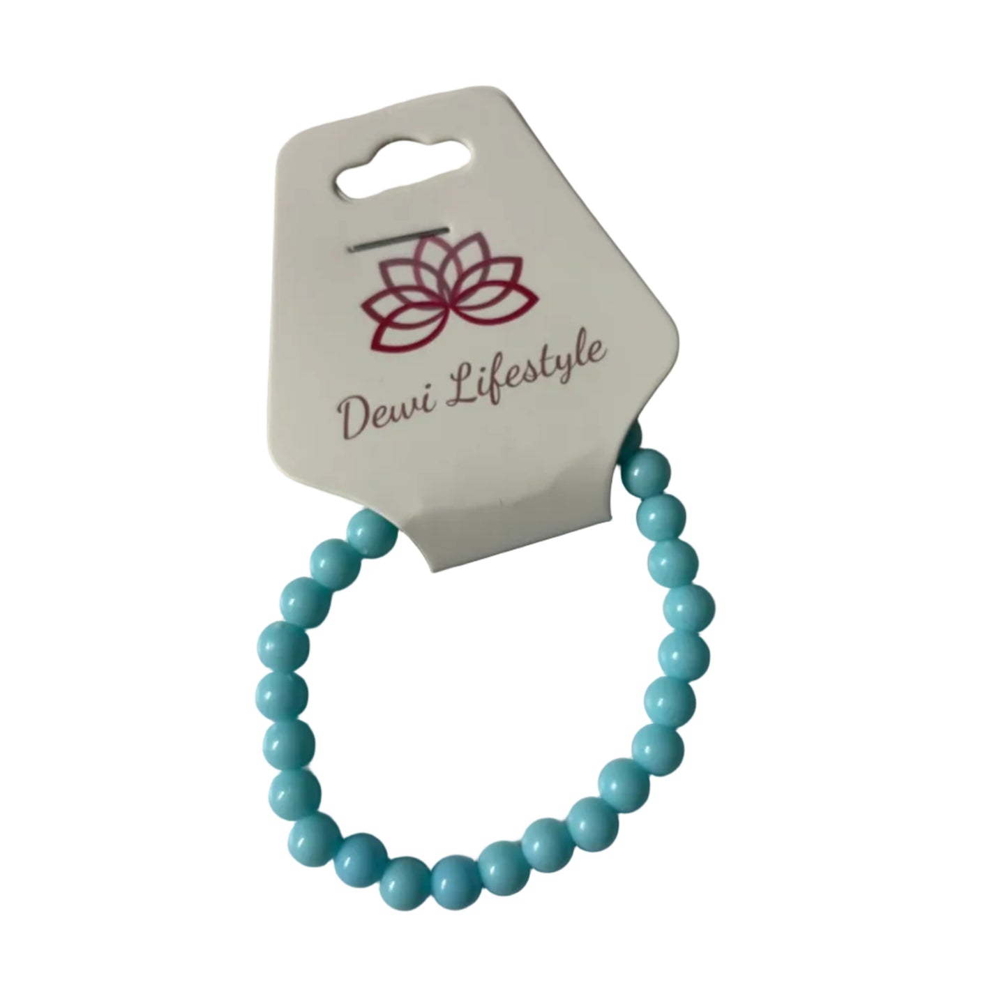 Dewi lifestyle : effen armband kids - licht blauw