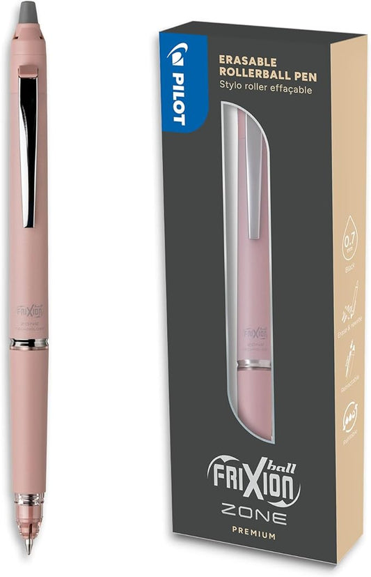 Pilot : frixion zone erasable rollerball pen - roze