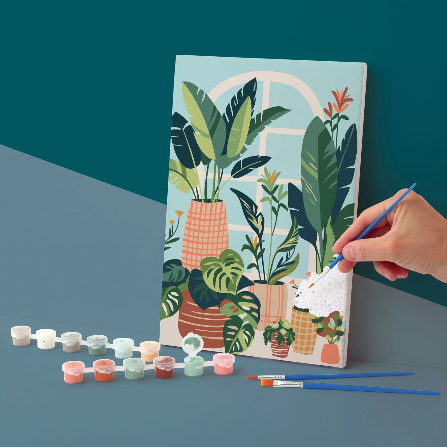 Graine creative : schilderen op nummer - urban jungle