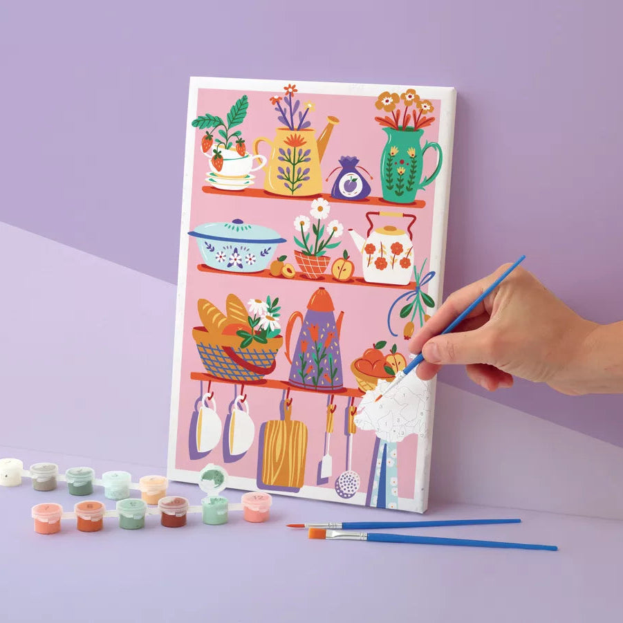 Graine creative : schilderen op nummer  - keuken