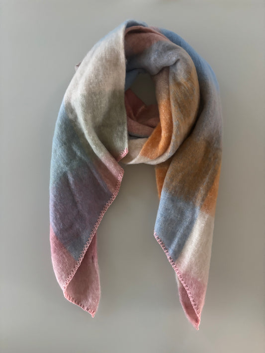 Sjaal - geweven sjaal - multicolor