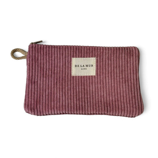 De la mur line : beauty bag mini - rib cot