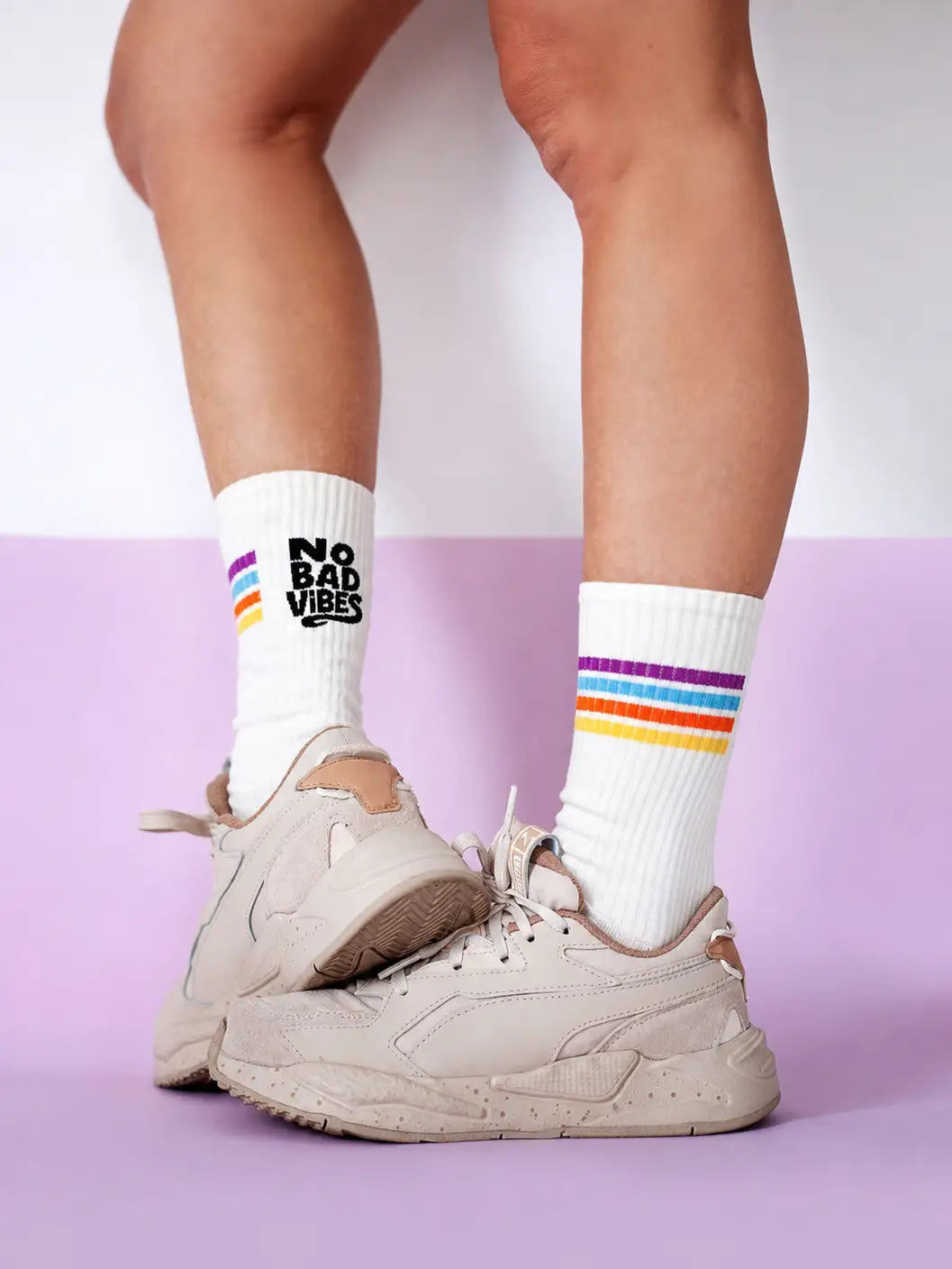 Pegada socks : no bad vibes