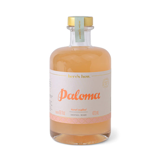 Here's how : cocktail mixer - paloma