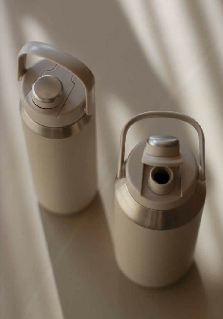 Aya&Ida : sports bottle 700ml - driftwood