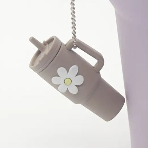 Sleutelhanger : tumbler - taupe