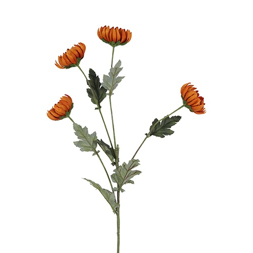 Countryfield : kunsttak christanthemum - roze