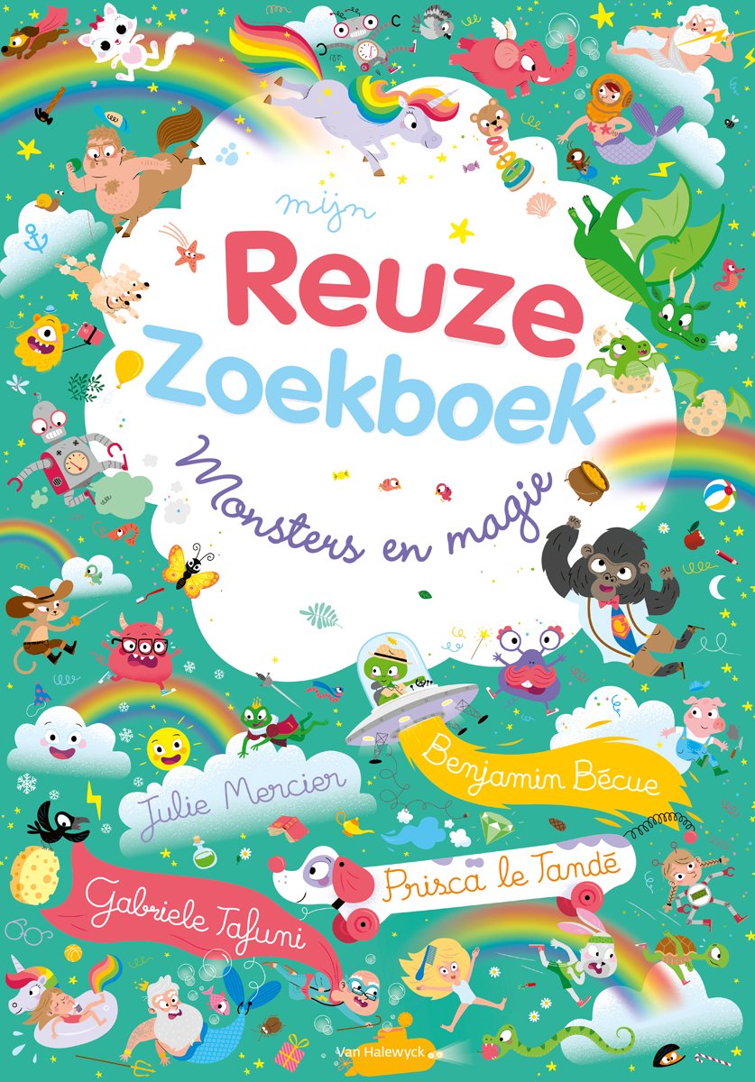 Mijn reuze zoekboek - monsters en magie