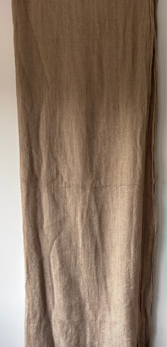 Zomersjaal : taupe